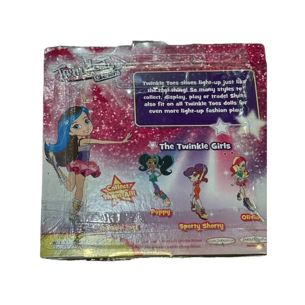Skechers Twinkle Toes Dolls Shoe Packs - Set of 3 NIB Collectible & Light-Up